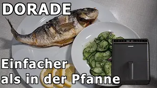 Frische DORADE - Einfacher als in der Pfanne - aus der Heißluftfritteuse Dual Blaze von COSORI