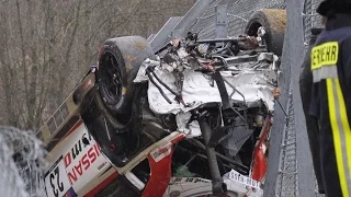 28.03.2015 - Horror-Crash auf dem Nürburgring