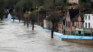 Storms cause flash flooding across West England