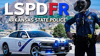Arkansas State Police in Action | GTA 5 LSPDFR