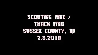 Finding A Bigfoot Track in Sussex County, NJ - Sasquatch In the Shadow of Big Red Eye