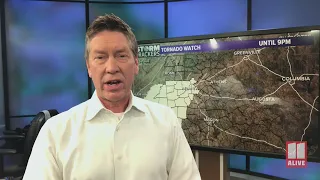 Tornado watch for parts of Georgia