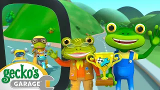 Gecko Grand Prix! 🦎🏁 | Go Gecko's Garage! | Kids Cartoons