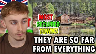 Brit Reacting to Top 10 most secluded towns in the United States