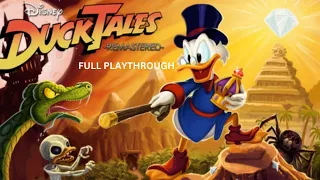 DuckTales Remastered (Full Playthrough) No Commentary