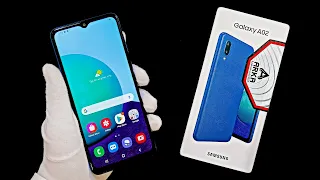 Samsung Galaxy A02 [ Under $100 Smartphone! ] Unboxing 2022 - ASMR