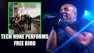 Tech N9ne performs Free Bird by Lynyrd Skynyrd