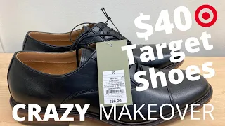 $40 TARGET Shoes Are Taken Apart and UPGRADED | Shoes GIVEN TO CHARITY