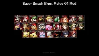 Super Smash Bros. Melee 64 (Melee Mod)
