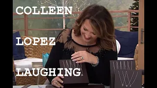 COLLEEN LOPEZ  LAUGHING ON HSN  😂🤣😂