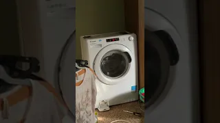 Faulty Candy Washing Machine