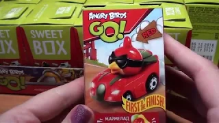 Angry birds GO! Распаковка SWEET BOX 2017