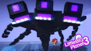 LittleBigPlanet 3 - Minecraft Story Mode - Wither Storm - Playstation 4 Gameplay | EpicLBPTime