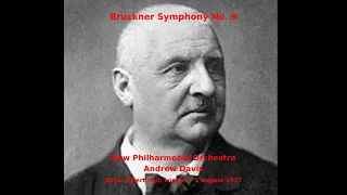 Tribute to Sir Andrew Davis - Bruckner Symphony No. 9 - New Philharmonia Orchestra (RAH, 1977)