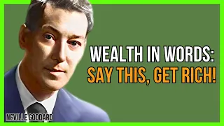 LEARN NOW: MANIFEST WEALTH AND PROSPERITY! | NEVILLE GODDARD | LAW OF ATTRACTION