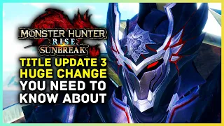 Monster Hunter Rise Sunbreak | Title Update 3 Change You Need To Know - Easy God Rolls Talisman