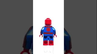 HOW TO MAKE LEGO TOBEY MAGUIRE SPIDER-MAN WITHOUT USING PARTS FROM TOBEY MAGUIRE SPIDER-MAN #shorts