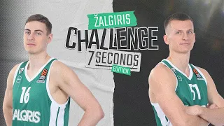 #ŽalgirisChallenge: Lukošiūnas vs Butkevičius (7 Seconds Edition)