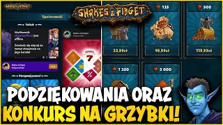 ⭐ SZCZERE PODZIĘKOWANIA + KONKURS NA GRZYBKI ⭐ SHAKES & FIDGET ⭐ N3UTR4L ⭐