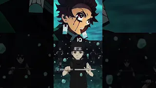 Who is strongest Tanjiro Vs kid  shisui#shorts #anime #demonslayer #naruto #tanjiro #shisui #1v1