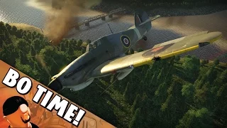 War Thunder - Hurricane Mk. IV "British Bias!" 10 Kill Match