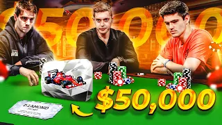 A Poker Battle for a $50,000 F1 Ticket!