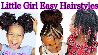 Little Girl Hairstyles Black || Cute & Easy Hairstyle Tutorials