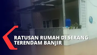 Diguyur Hujan Deras Semalaman, 20 Titik Perumahan di Serang Terendam Banjir