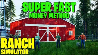 Super Fast And Easy Money Method | Ranch Simulator