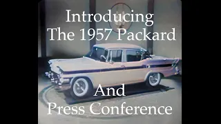 1957 Packard Introduction & Studebaker-Packard Press Conference in Color