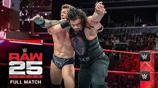FULL MATCH - Roman Reigns vs. The Miz – Intercontinental Title Match: Raw, January 22, 2018