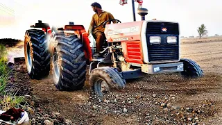 Mf tractor 385 tacotor work Lazer livel amazing video Fattafat Tractor YouTube channel