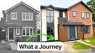 Dream Home Transformation 🏡❤️ Epic Double-Story Extension Journey | UK House Project Step by Step