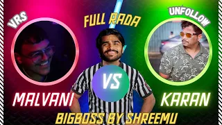 Shreeman legend Bigg Boss 😂 . Karan VS Malvani 🤜🤛 #shreemanlegend