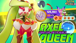 TSAREENA BECOMES THE AXEL QUEEN WITH THIS INSANE TRIPLE GLIDE META BUILD!!!😳🔥 | Pokemon Unite