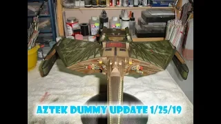 Aztek Dummy Update 1/25/19 - 350 scale K'Tinga part 3 the finale