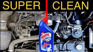 How to SUPER CLEAN YOUR Car’s Engine Bay | #Easy DIY | #Maruthi 800 | #Harpic cleaning