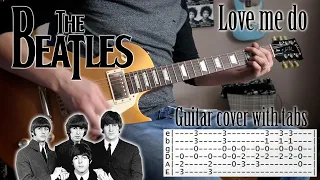 The Beatles - Love me do - Guitar cover with tabs