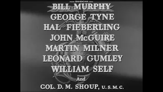 Sands of Iwo Jima (1949) title sequence
