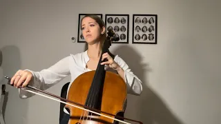 Kol Nidrei arranged for solo cello