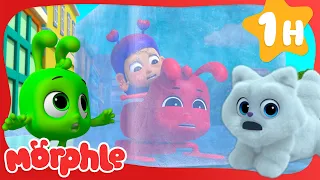 Out of Control Ice Skating! | Mila and Morphle Cartoons | Morphle vs Orphle - Kids TV Videos