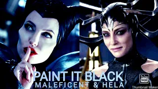 Maleficent & Hela || Paint It Black.