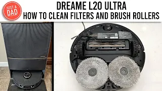 How to do ALL Maintenance on DREAME L20 Ultra Robot Vacuum & Links to New Parts & Solution