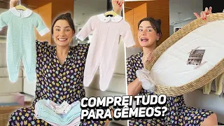 PRIMERAS COMPRINHAS PARA A BEBÊ *para a mamãe também* | Amanda Lunelli