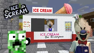 Школа монстров: игра ужасов Ice Scream - Minecraft анимация