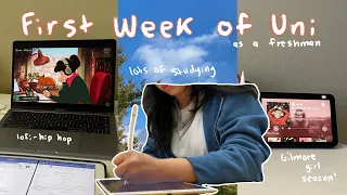 uni diaries 📓🌱: first week of uni, adjusting to college life