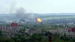 СЛАВЯНСК Украинская авиация наносит удары по Семеновке 4  06 14