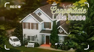 Дом у озера в Коппердейле 🌾 | Строительство | The Sims 4 | No CC