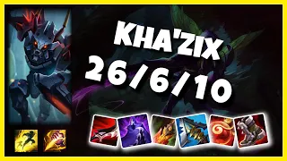 Kha'Zix s11 Jungle Challenger Replay (26/6/10) - TURKISH