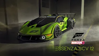 Lamborghini Essenza SCV 12 Forza Horizon 5 (Best Tune)